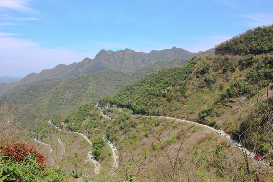 桃岭盘山公路