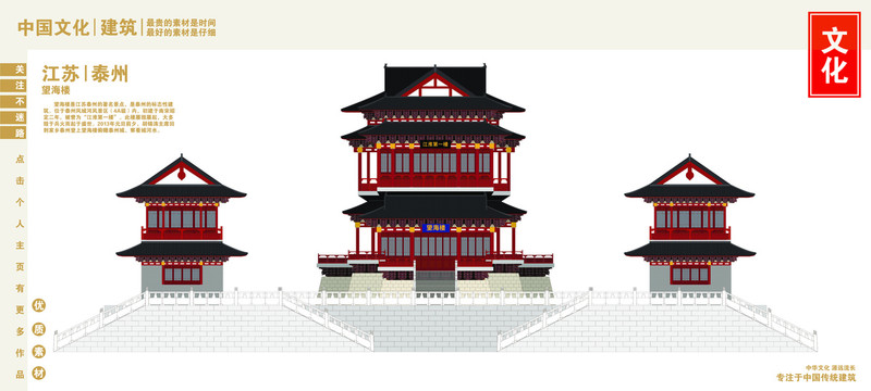 中國泰州望海樓