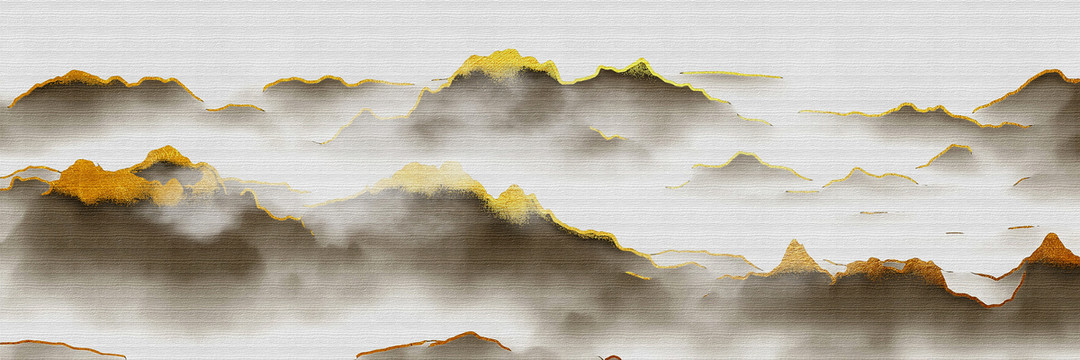 山水壁畫