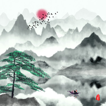 山水畫