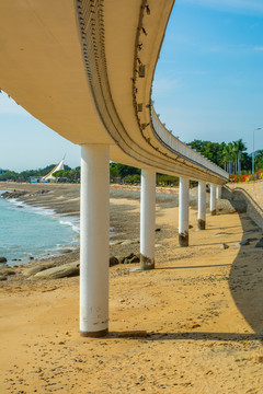 厦门海边栈道