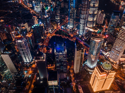 陆家嘴夜景