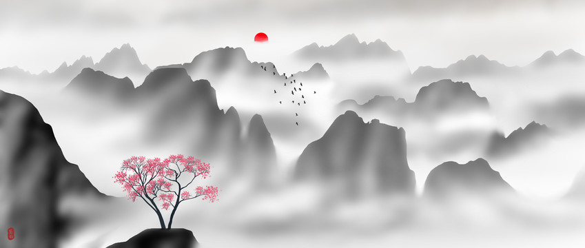 山水畫
