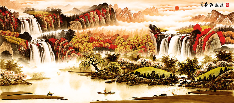 國(guó)畫(huà)山水