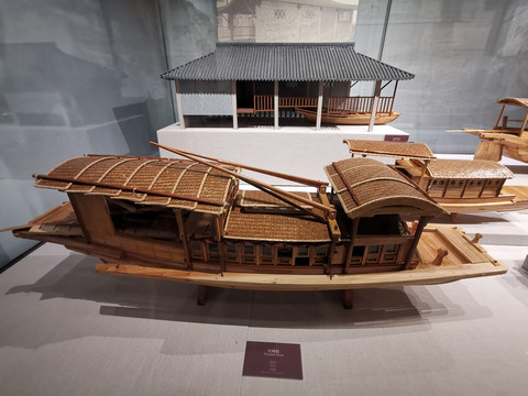 木船模型丝网船