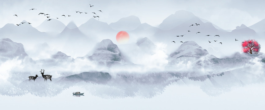 山水畫