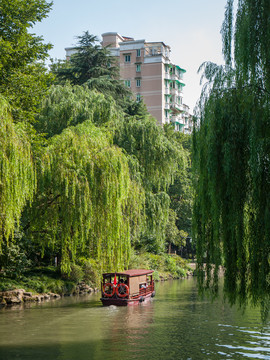 杭州东河风光