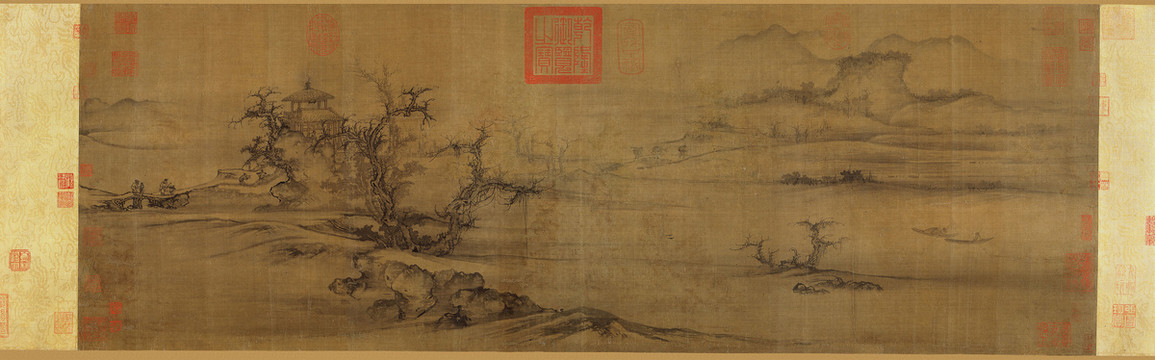 郭熙樹(shù)色平遠(yuǎn)圖畫(huà)芯
