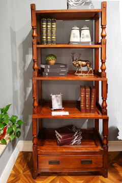 简易书柜实木书柜