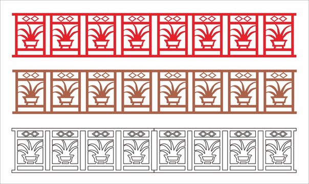 花盆栏杆