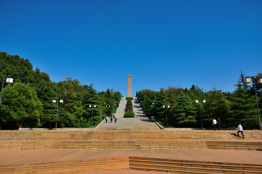 句容茅山新四军纪念碑