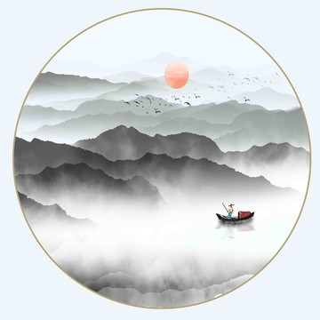中國風(fēng)山水