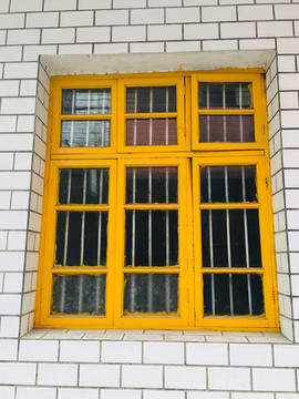 老式玻璃窗