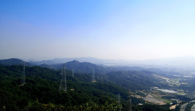 山峦景色