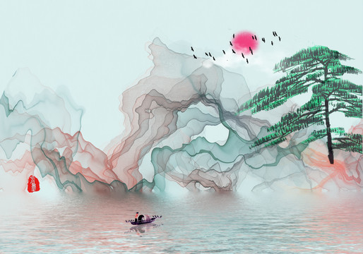 山水畫