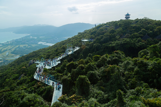 森林公园玻璃栈道