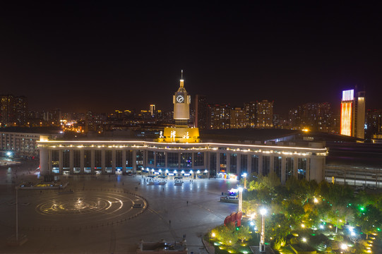 天津津湾广场夜景08