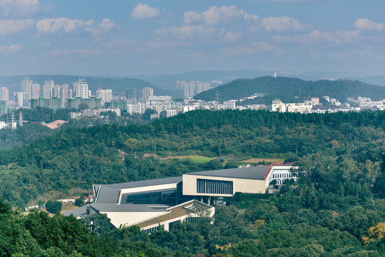 绵阳游仙区全景