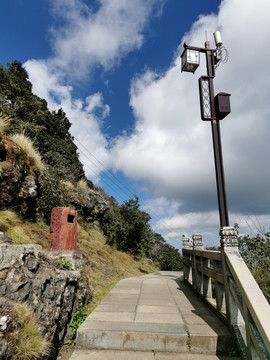 鸡足山风景区景观路灯