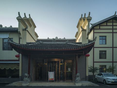 中式建筑门楼门头