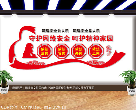 網絡安全文化墻