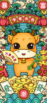 國潮牛年