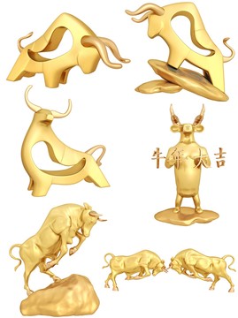 金牛金屬牛