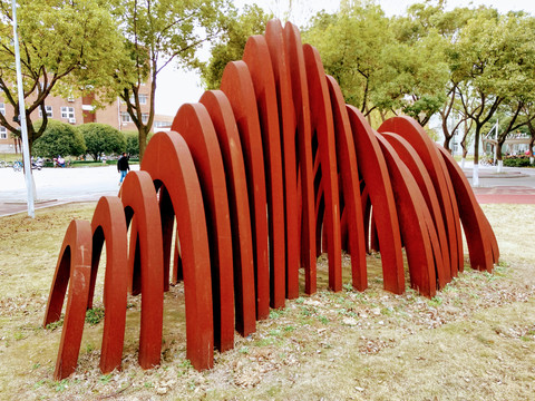 宁波大学校园雕塑