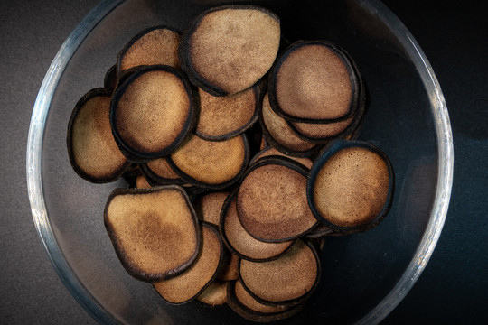 鹿茸片特写