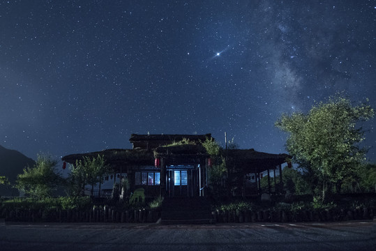 中国湖北神农架大九湖湿地公园