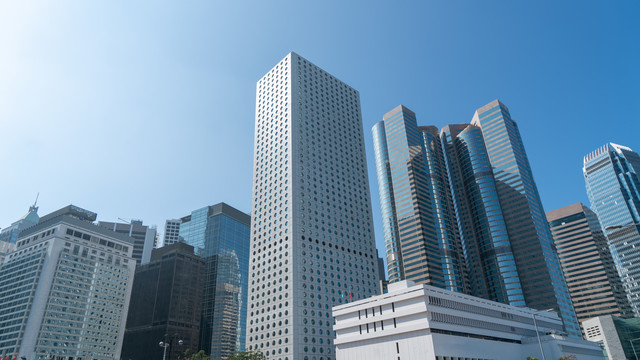 香港高层建筑景观