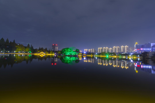 芜湖镜湖夜景