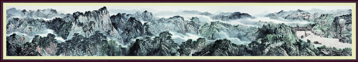 寫(xiě)意山水畫(huà)裝飾畫(huà)