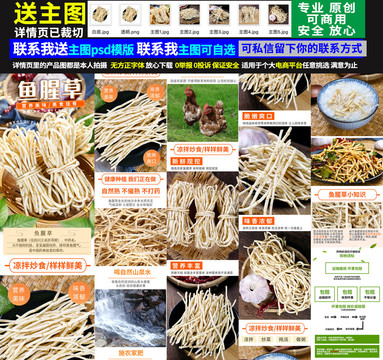 魚腥草詳情頁