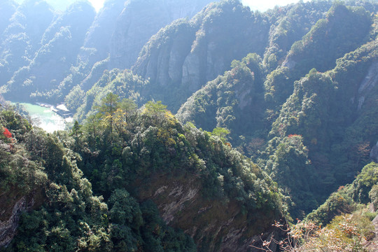 大山脉山脊