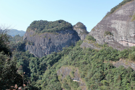 山峰风光