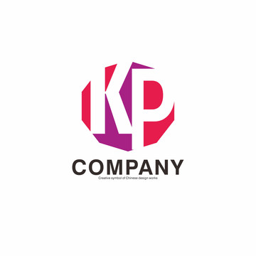 KP字母標(biāo)志設(shè)計