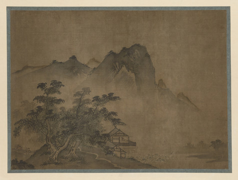  馬遠山水圖