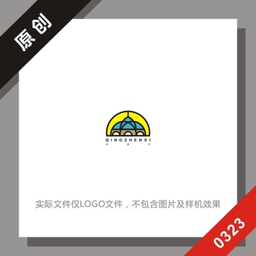 黑標(biāo)系列清真寺logo