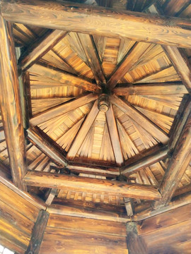 木制天花板屋顶