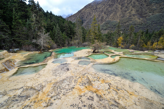 四川黄龙风景