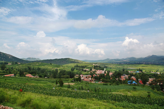 美丽山村