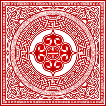 經(jīng)典傳統(tǒng)花紋圖案