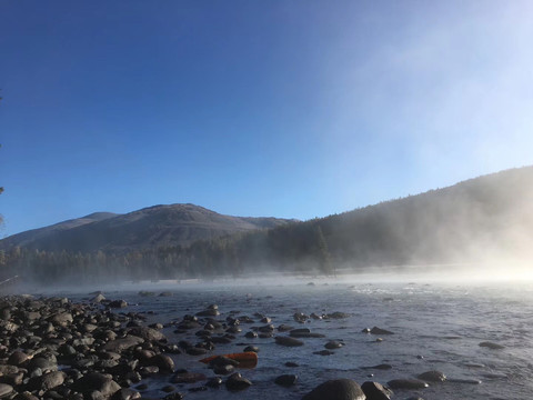 雪山冰川