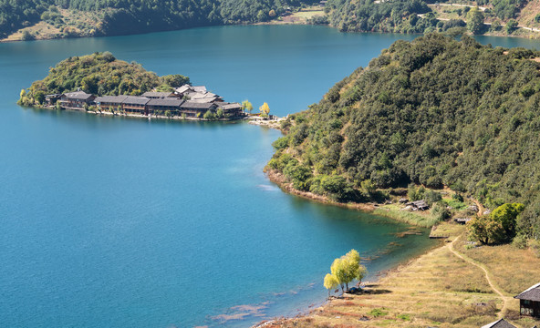 泸沽湖里格岛