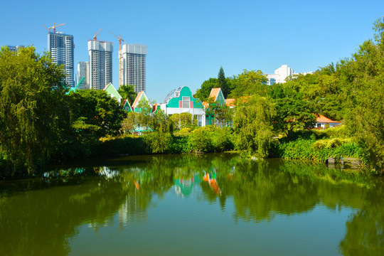 蒲州花园风景