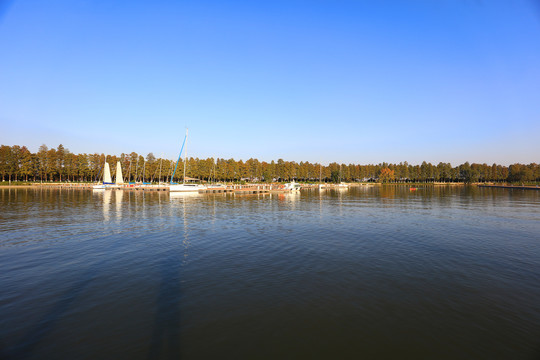 东湖帆船基地