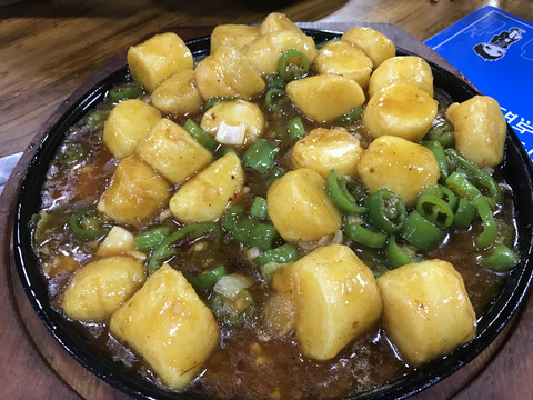 铁板豆腐