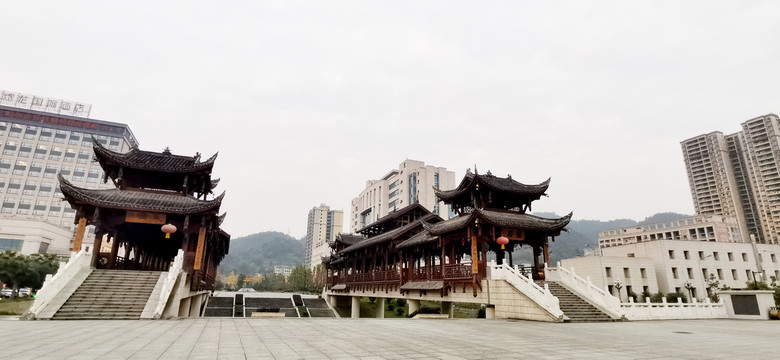 仿古城建筑