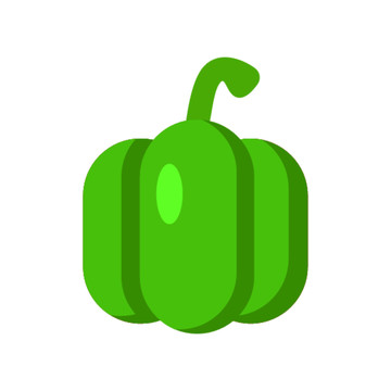 青椒矢量圖標(biāo)